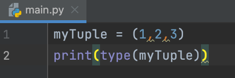 data type tuple