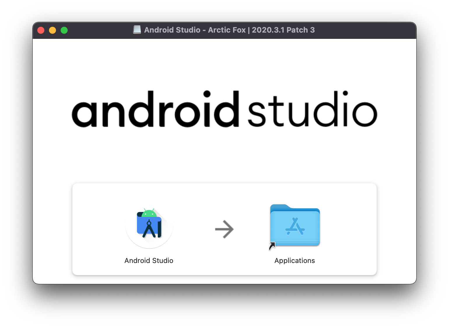 MacOS install android studio